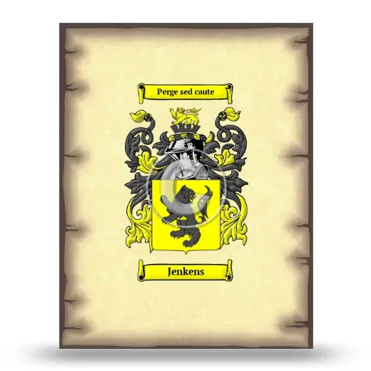 Jenkens Coat of Arms Print