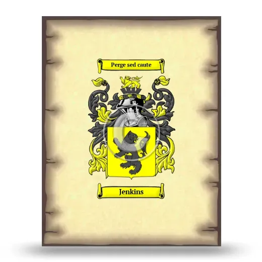 Jenkins Coat of Arms Print