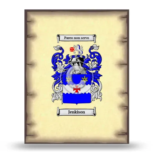 Jenkison Coat of Arms Print
