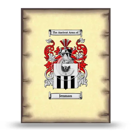 Jenman Coat of Arms Print