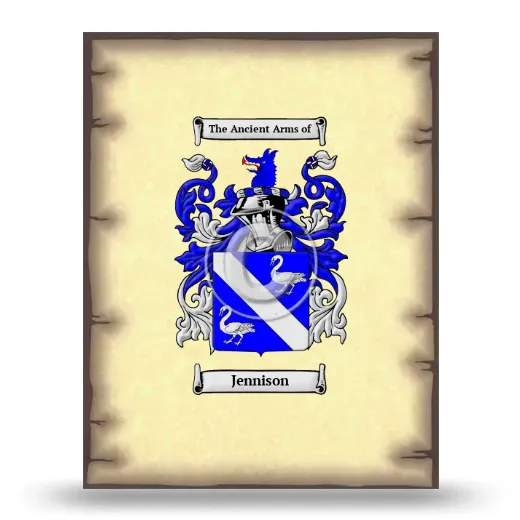 Jennison Coat of Arms Print