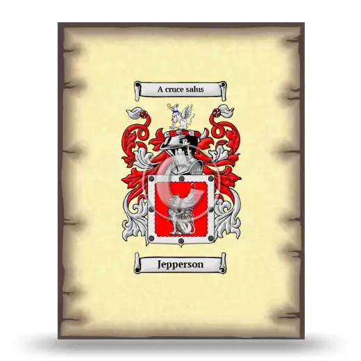 Jepperson Coat of Arms Print