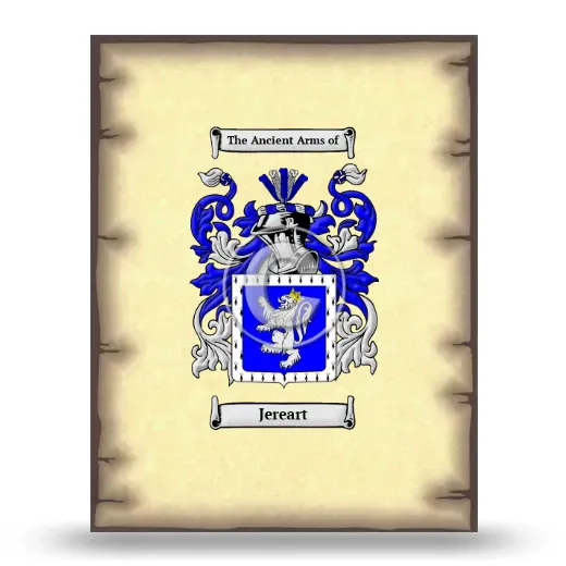 Jereart Coat of Arms Print