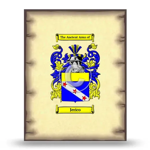 Jerico Coat of Arms Print