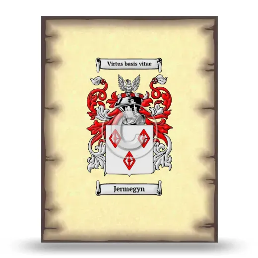 Jermegyn Coat of Arms Print