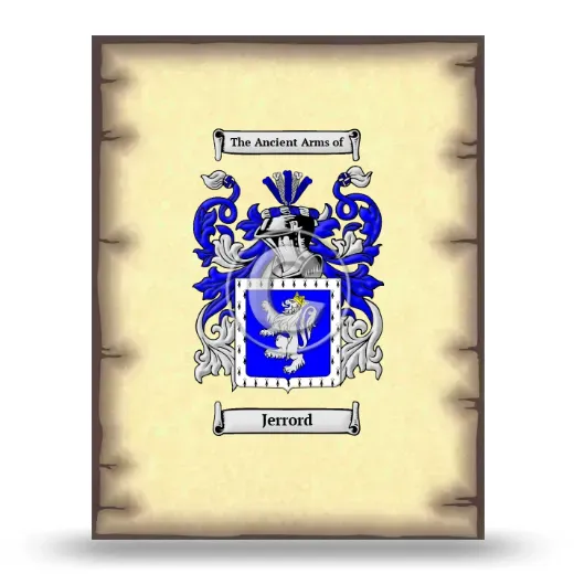 Jerrord Coat of Arms Print