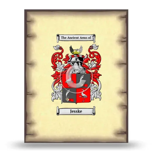 Jesske Coat of Arms Print