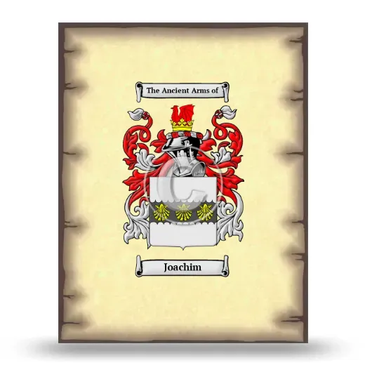 Joachim Coat of Arms Print