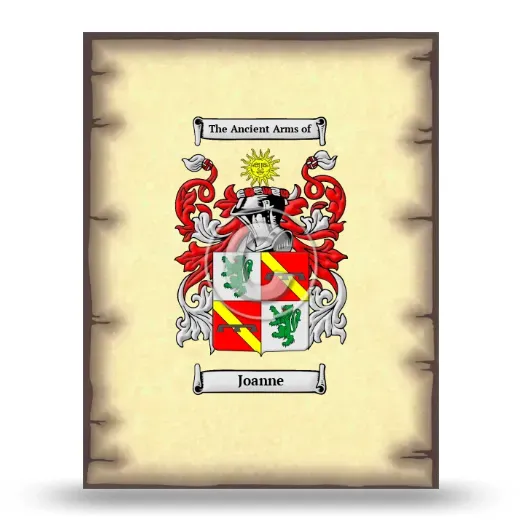 Joanne Coat of Arms Print