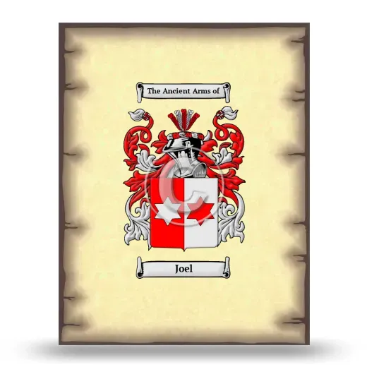 Joel Coat of Arms Print