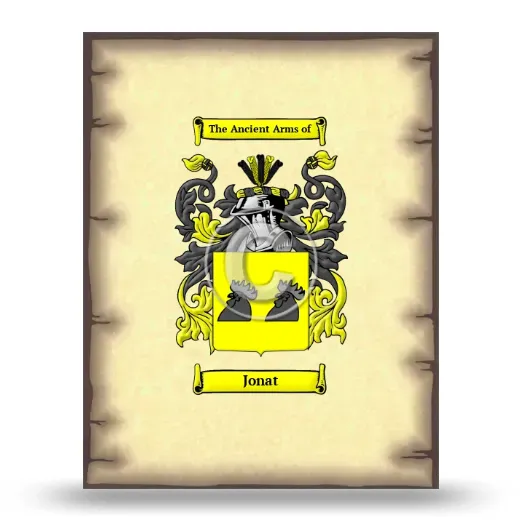 Jonat Coat of Arms Print