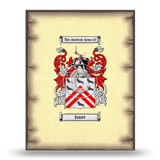 Jonet Coat of Arms Print