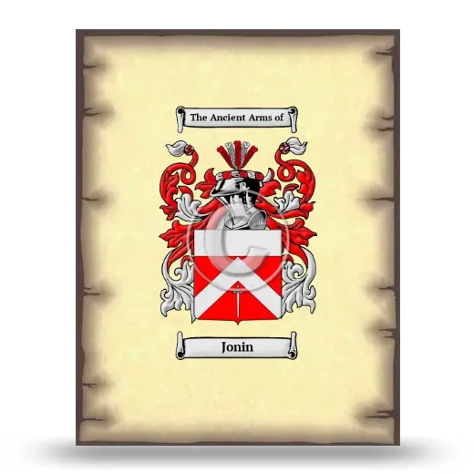 Jonin Coat of Arms Print