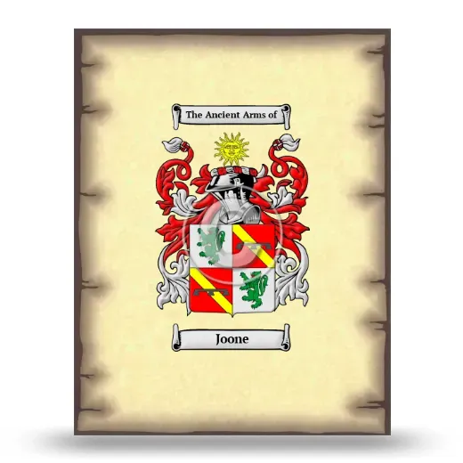 Joone Coat of Arms Print