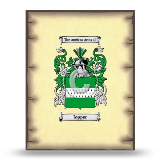 Jopper Coat of Arms Print