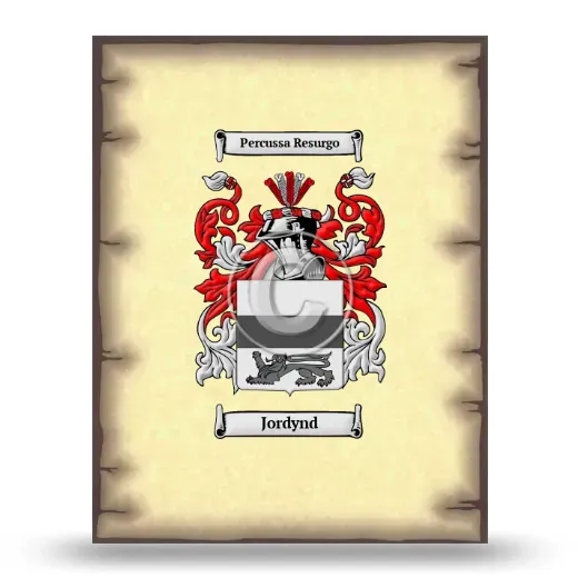 Jordynd Coat of Arms Print