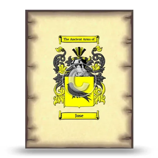 Jose Coat of Arms Print
