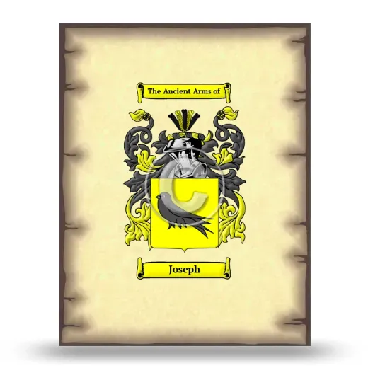 Joseph Coat of Arms Print
