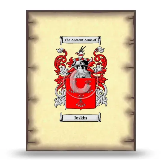 Joskin Coat of Arms Print