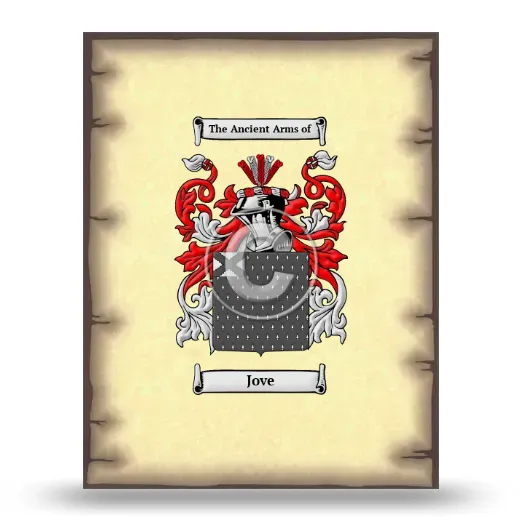Jove Coat of Arms Print