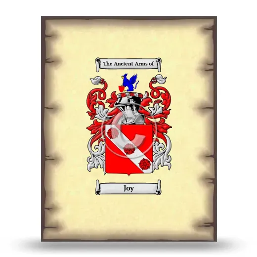 Joy Coat of Arms Print