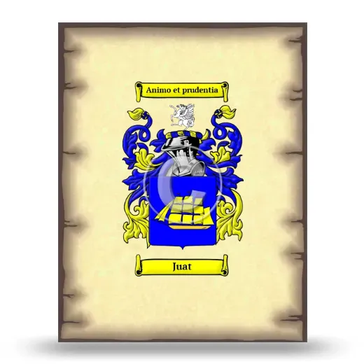 Juat Coat of Arms Print