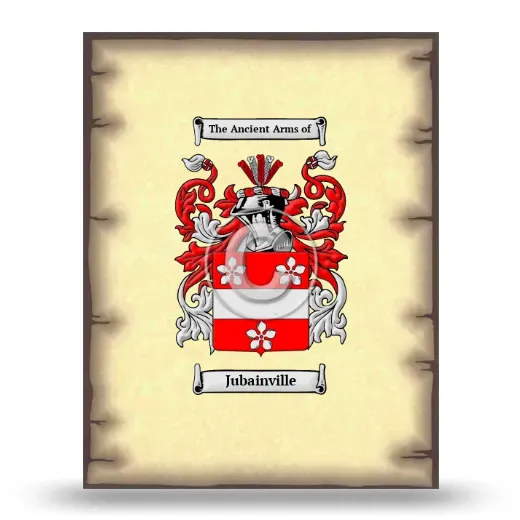 Jubainville Coat of Arms Print
