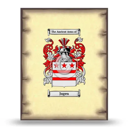 Jugen Coat of Arms Print