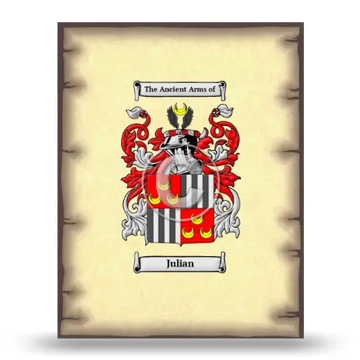Julian Coat of Arms Print