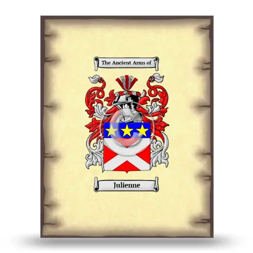 Julienne Coat of Arms Print