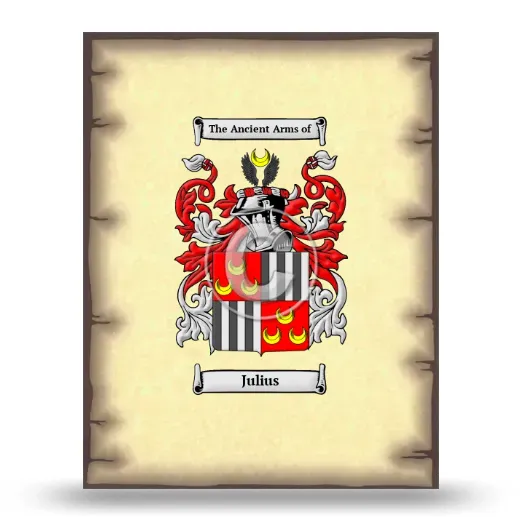 Julius Coat of Arms Print