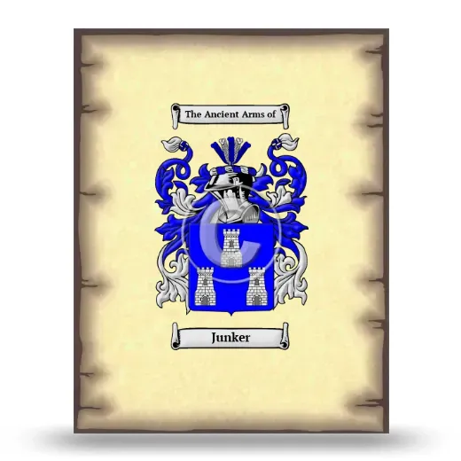 Junker Coat of Arms Print