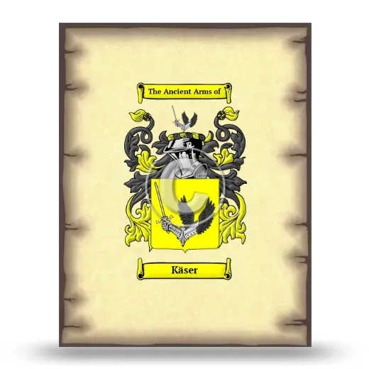 Käser Coat of Arms Print