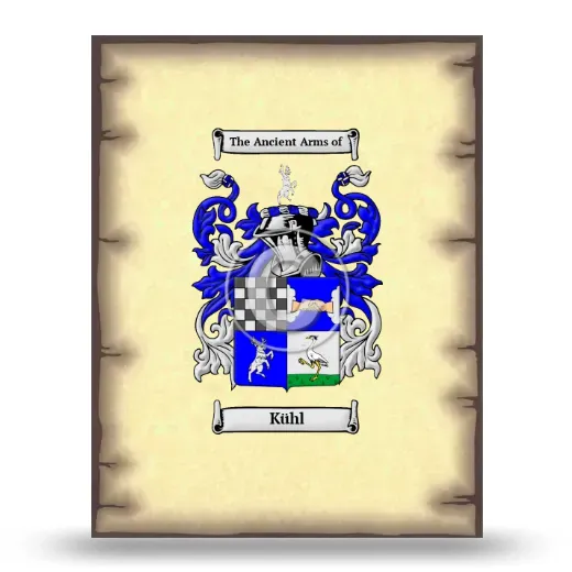 Kühl Coat of Arms Print