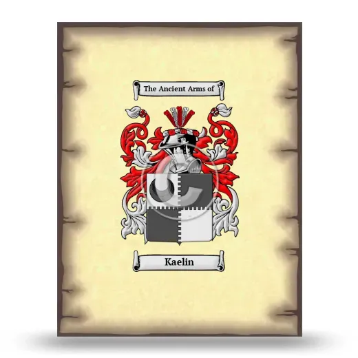 Kaelin Coat of Arms Print