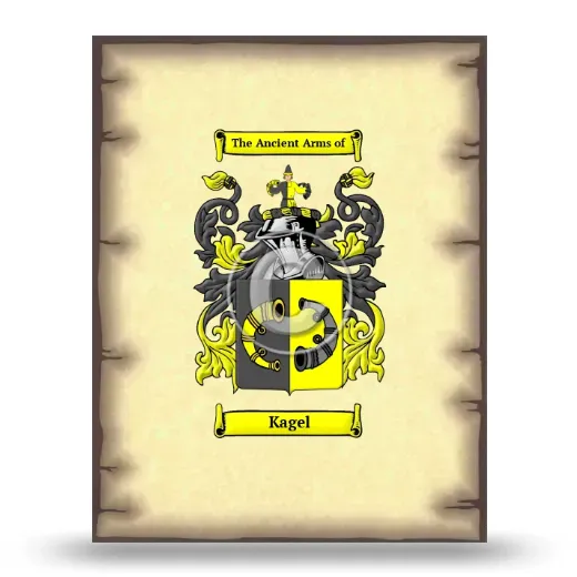 Kagel Coat of Arms Print