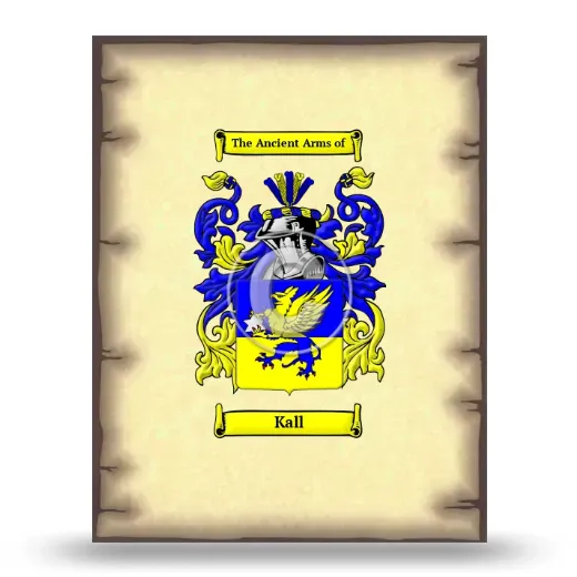 Kall Coat of Arms Print