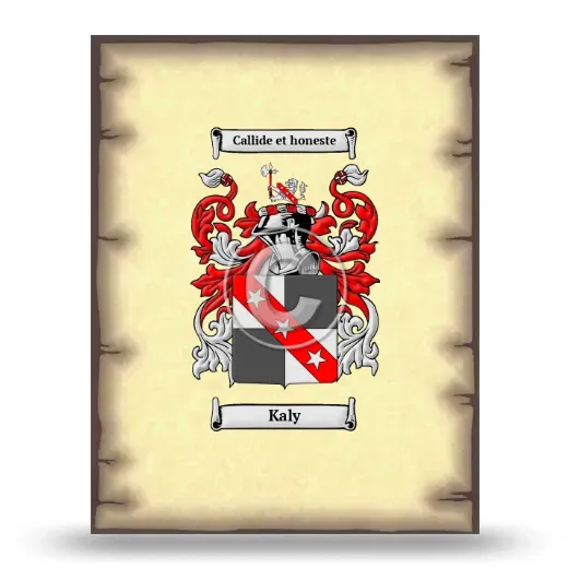 Kaly Coat of Arms Print