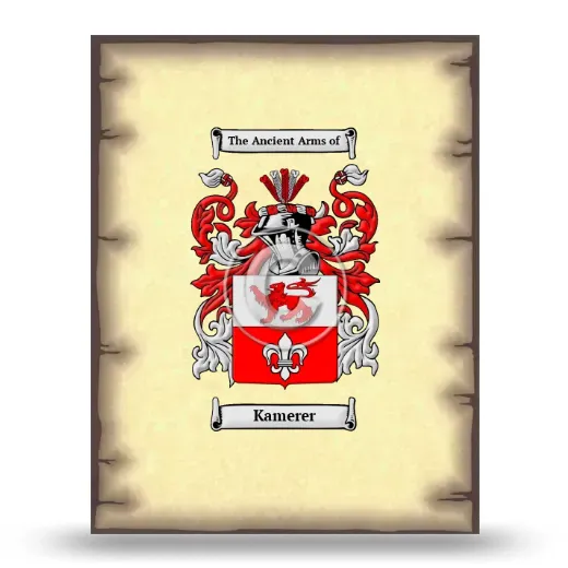 Kamerer Coat of Arms Print