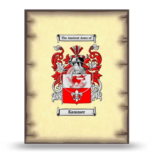 Kammer Coat of Arms Print
