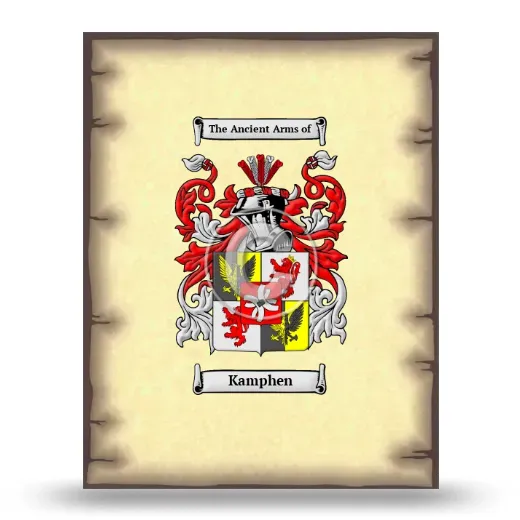 Kamphen Coat of Arms Print