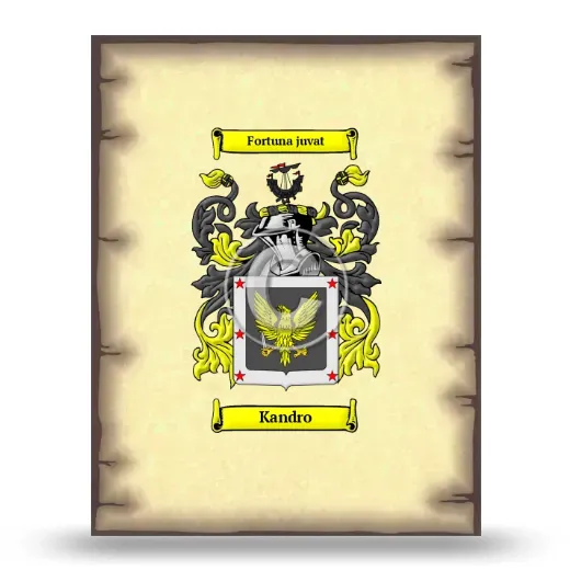 Kandro Coat of Arms Print