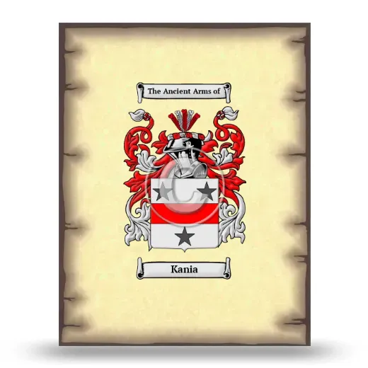 Kania Coat of Arms Print