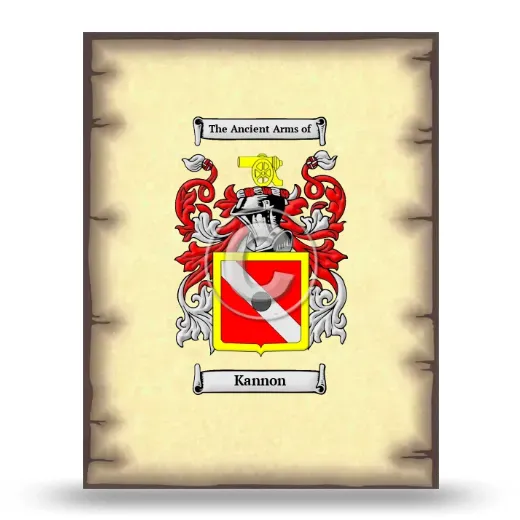 Kannon Coat of Arms Print