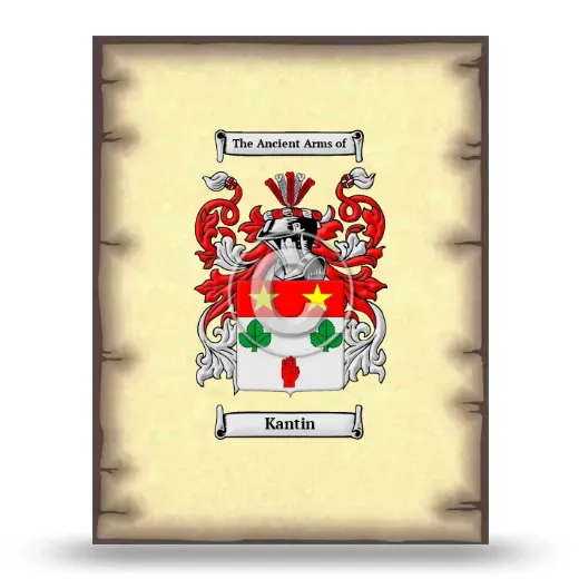 Kantin Coat of Arms Print