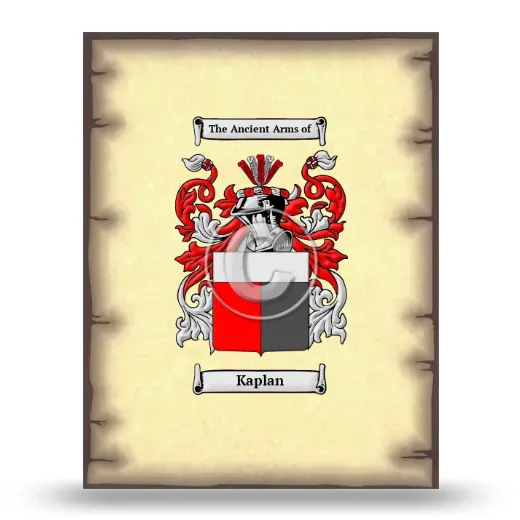 Kaplan Coat of Arms Print