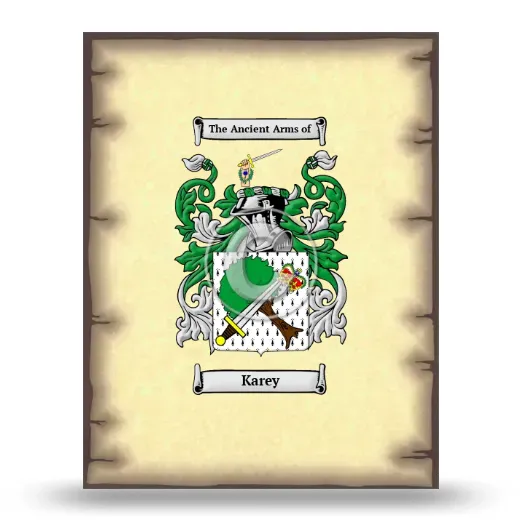 Karey Coat of Arms Print