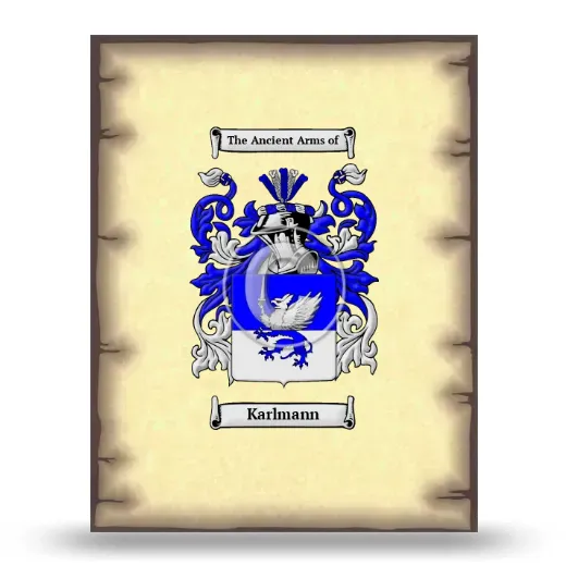 Karlmann Coat of Arms Print