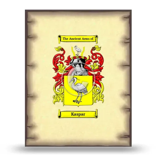 Kaspar Coat of Arms Print