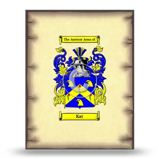 Kat Coat of Arms Print